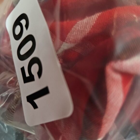 J Jill Blouse Womens L Long Sleeve Red Plaid Button Tunic Long Length Pockets - Picture 12 of 12